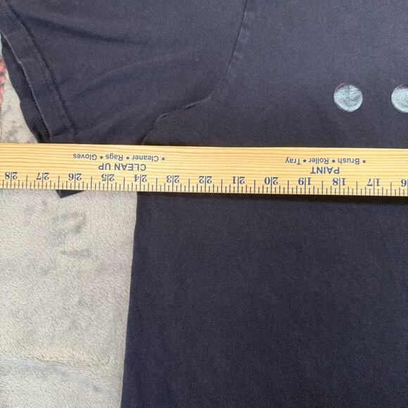 adidas Originals Blue Short Sleeve Tee Casual - Picture 3 of 5